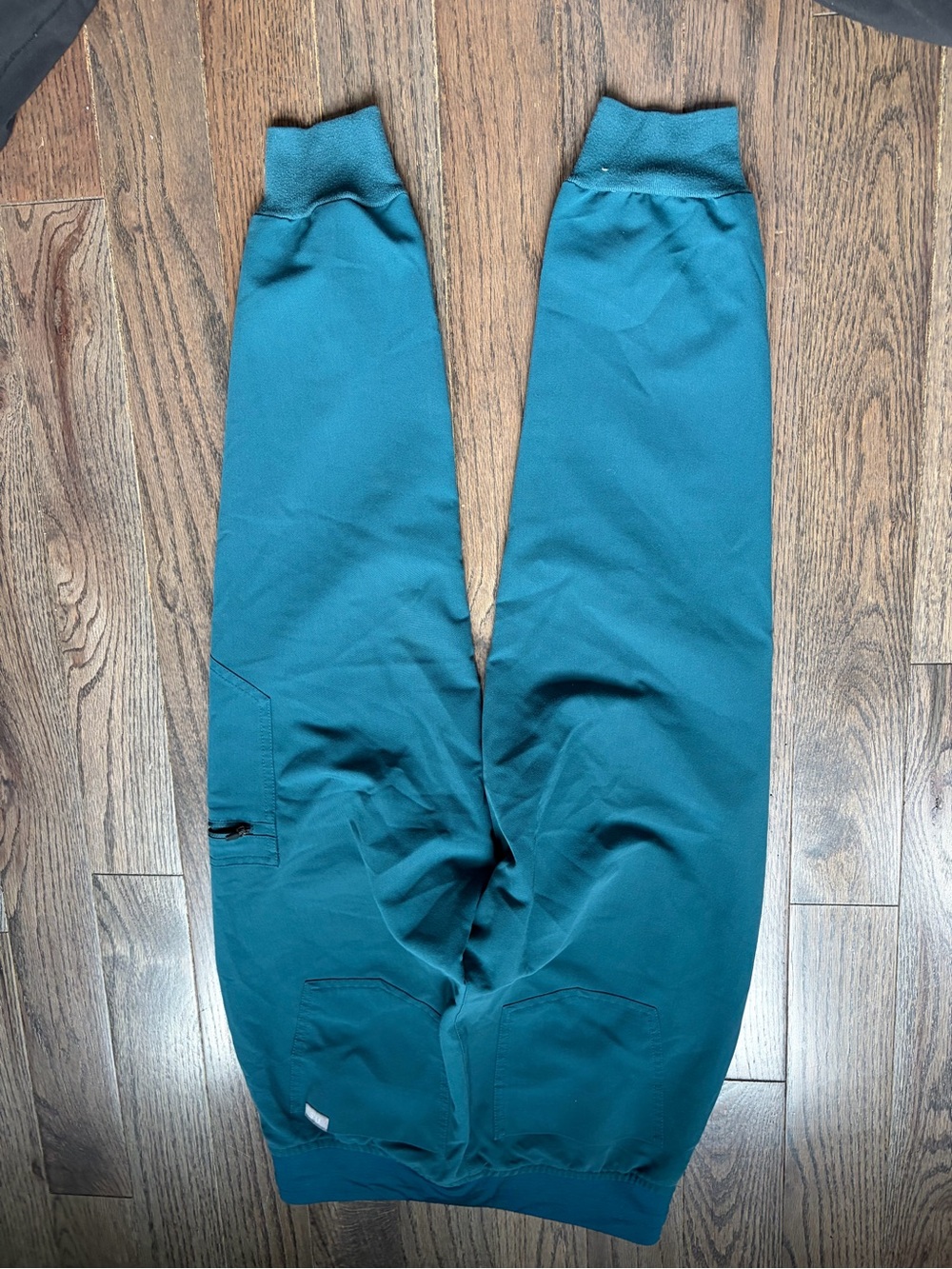 FIGS Teal Green Yola Skinny Jogger Scrub Pants Women’s XS Technical Collection - Picture 5 of 5